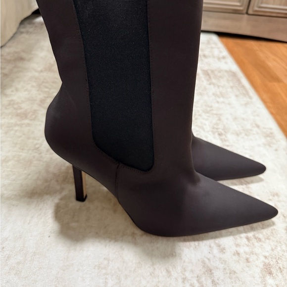 Good American Black Heeled Boots - Picture 3 of 5